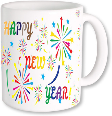 

PhotogiftsIndia happy new year 072 Ceramic Mug(325 ml)