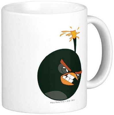 

Exoctic Silver ANGRY BIRD COLLECTION 02 Ceramic Mug(300 ml), Multicolor