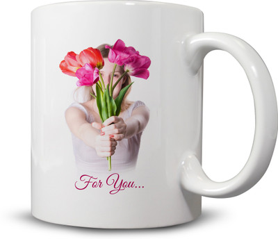 

Ackme Design For You Ceramic Mug(325 ml), Multicolor