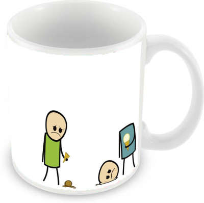 

Sleep Nature's SN-MG-1696 Ceramic Mug(350 ml), White