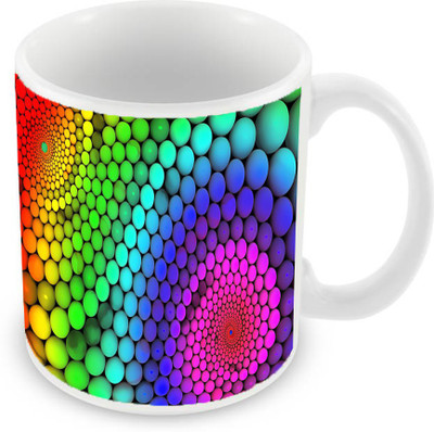 

Sleep Nature's SN-MG-185 Ceramic Mug(350 ml), Multicolor