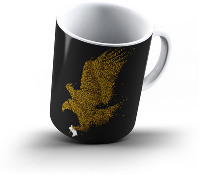 

Ucard Hunting Black333 Bone China, Ceramic, Porcelain Mug(325 ml), Multicolor