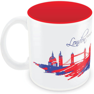 

Posterboy London Skyline Ceramic Mug(350 ml), Multicolor