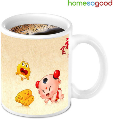 41% OFF on Homesogood Fun Time Cute Coffee Ceramic Mug(280 ml) 41% OFF on Homesogood Fun Time Cute Coffee Ceramic Mug(280 ml)
