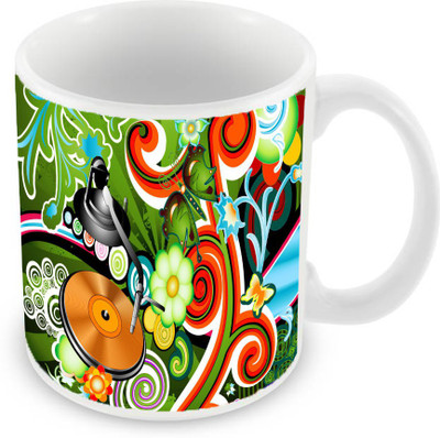 

Sleep Nature's SN-MG-893 Ceramic Mug(350 ml), Multicolor