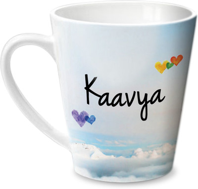 

Hot Muggs Simply Love You Kaavya Conical Ceramic Mug(350 ml)