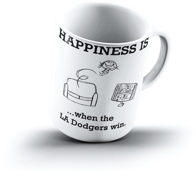

Ucard Happiness Is2385 Bone China, Ceramic, Porcelain Mug(325 ml)
