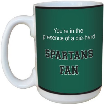 

Tree-Free Greetings Greetings lm44883 Spartans College Basketball Ceramic with Full-Sized Handle, 15-Ounce Ceramic Mug(60 ml), Multicolor