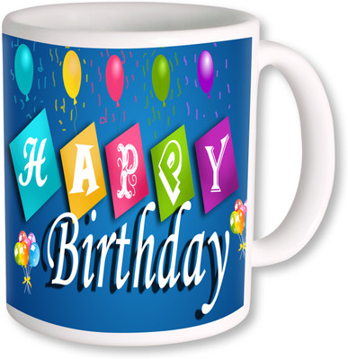 

PhotogiftsIndia Happy birthday My love Ceramic Mug(325 ml), Multicolor