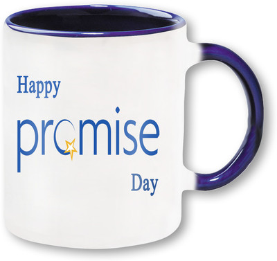 

PhotogiftsIndia Happy Promise Day 04.Jpg Ceramic Mug(325 ml)