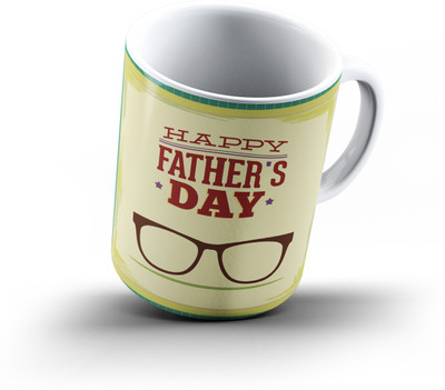 

Ucard Fathers Day482 Bone China, Ceramic, Porcelain Mug(325 ml), Multicolor