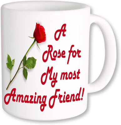 

PhotogiftsIndia Happy Friendship Day 064 Ceramic Mug(350 ml), Multicolor