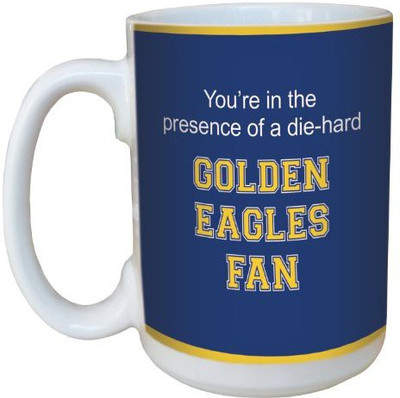

Tree-Free Greetings Greetings lm44774 Golden Eagles College Basketball Ceramic with Full-Sized Handle, 15-Ounce Ceramic Mug(60 ml), Multicolor