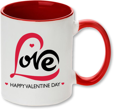 

Heyworlds love valentine gifts 002 Ceramic Mug(325 ml), Multicolor