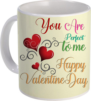 

SKY TRENDS Love Gifts For Your Special Valentine For Girlfriend Boyfriend Wounderful Wife Husband Friend Anniversary Birthday Design022 Ceramic Mug(325 ml), White