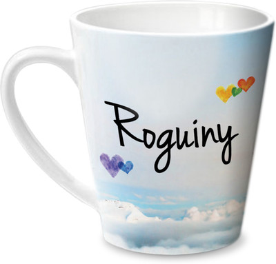 

Hot Muggs Simply Love You Roguiny Conical Ceramic Mug(350 ml)