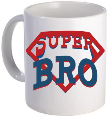7% OFF on GIFTSMATE Super Brother Ceramic Coffee Mug(330 ml) 7% OFF on GIFTSMATE Super Brother Ceramic Coffee Mug(330 ml)