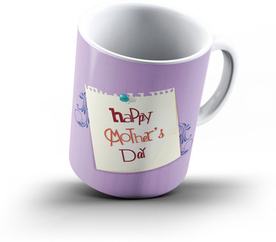 

Ucard Mothers Day408 Bone China, Ceramic, Porcelain Mug(325 ml), Multicolor