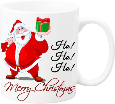 

TeddyMaddy Ho Ho Santa Ceramic Mug(350 ml)