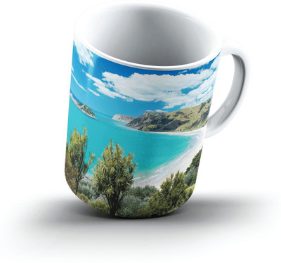 

Ucard Landscape1822915 Bone China, Ceramic, Porcelain Mug(325 ml), Multicolor