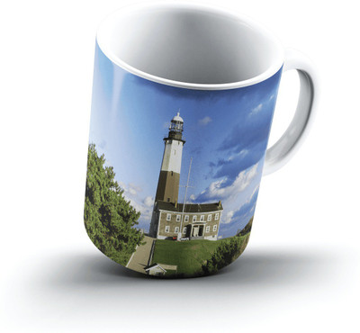 

Ucard Montauk Lighthouse Montauk Point Long Island New York2496 Bone China, Ceramic, Porcelain Mug(325 ml), Multicolor