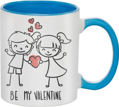 

SKY TRENDS Great Romantic Love Best Gifts For Valentine Day For Girlfriend Boyfriend Fiance Wife Husband, Anniversary,Christmas, Design 101 Ceramic Mug(325 ml), Multicolor