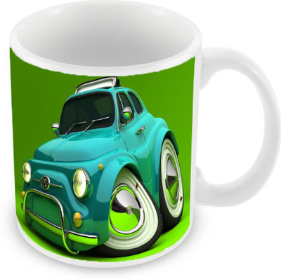 

Sleep Nature's SN-MG-418 Ceramic Mug(350 ml), Green