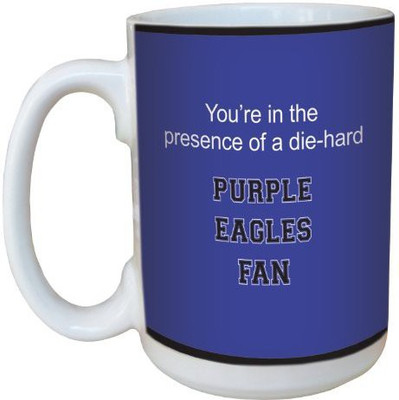 

Tree-Free Greetings Greetings lm44810 Purple Eagles College Basketball Ceramic with Full-Sized Handle, 15-Ounce Ceramic Mug(60 ml)