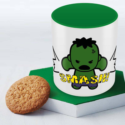 

Posterboy Kawaii - Hulk Smaash Officially Licensed Ceramic Mug(350 ml)