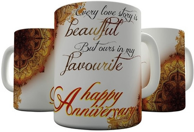 

Shaildha HA_14_02 Ceramic Mug(350 ml), Multicolor
