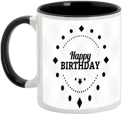 

AllUPrints Have An Super Amazing Birthday Ceramic Mug(325 ml), Black