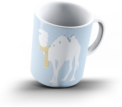

Ucard Winter Love335 Bone China, Ceramic, Porcelain Mug(325 ml), Multicolor