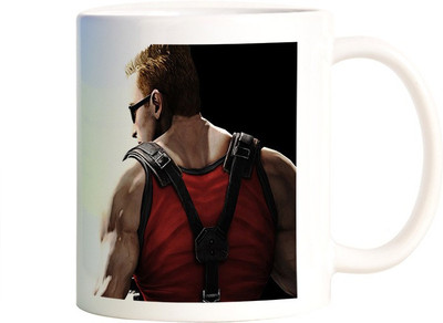 

Rangeele Inkers Duke Nukem 3D Ceramic Mug(300 ml), Multicolor