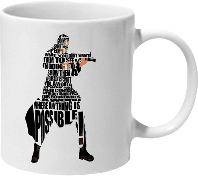 

Mooch Wale Matrix Neo A World Where Anything Is Possible Quote Ceramic Mug(325 ml), Multicolor