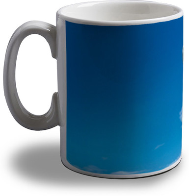 

Artifa Bike Stunt Porcelain, Ceramic Mug(350 ml), Multicolor