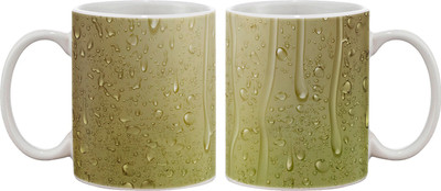 

Artifa Droplets From Rain Porcelain, Ceramic Mug(350 ml), Multicolor