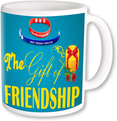 

PhotogiftsIndia Happy Friendship Day 056 Ceramic Mug(350 ml), Multicolor