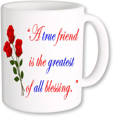 

PhotogiftsIndia Happy Friendship Day 027 Ceramic Mug(350 ml), Multicolor