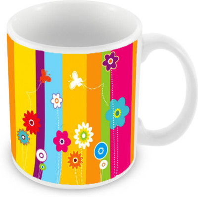 

Sleep Nature's SN-MG-933 Ceramic Mug(350 ml), Multicolor