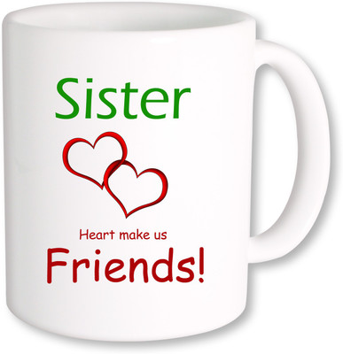 

PhotogiftsIndia Friends 011 Coffee Ceramic Mug(350 ml), Multicolor