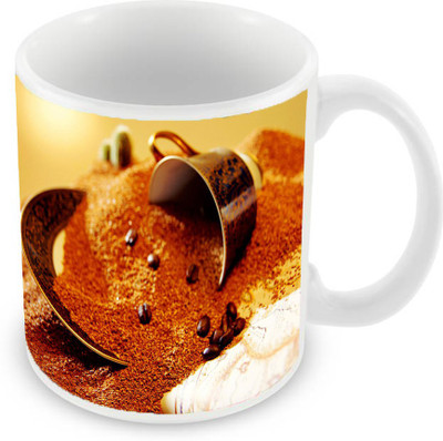 

Sleep Nature's SN-MG-867 Ceramic Mug(350 ml), Brown