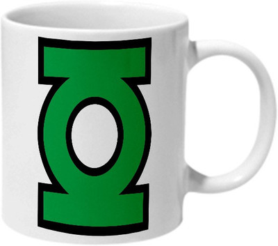 

Mooch Wale Green Lantern Logo Ceramic Mug(325 ml), Multicolor