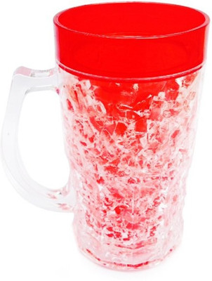 

Highlight red acrylic Plastic Mug(320 ml)