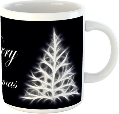 

Deeher Gifts Merry Christmas Design23 Ceramic Mug(330 ml), Multicolor