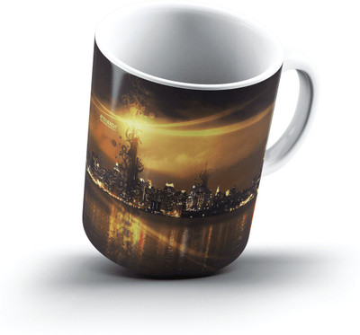 

Ucard Landscape1742907 Bone China, Ceramic, Porcelain Mug(325 ml), Multicolor