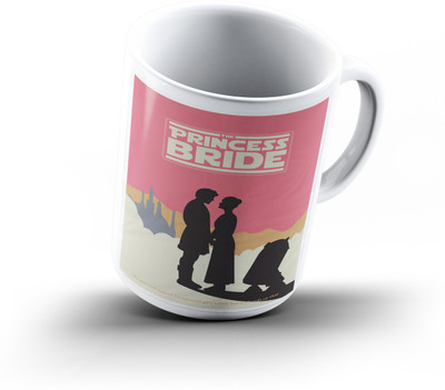 

Ucard Princess Bride104 Bone China, Ceramic, Porcelain Mug(325 ml), Multicolor