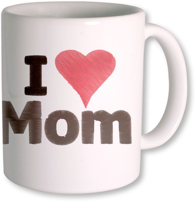

Heyworlds Happy Mother's Day Ceramic Mug(325 ml), Multicolor
