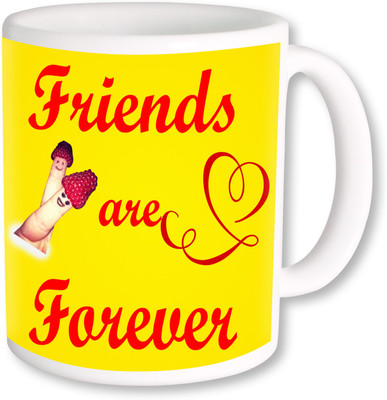 

PhotogiftsIndia Happy Friendship Day 022 Ceramic Mug(350 ml), Multicolor