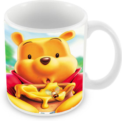Sleep Nature's SN-MG-205 Ceramic Mug(350 ml), Yellow