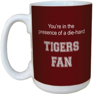 

Tree-Free Greetings Greetings lm44912 Tigers College Basketball Ceramic with Full-Sized Handle, 15-Ounce Ceramic Mug(60 ml), Multicolor